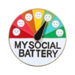 Pin Batería Social